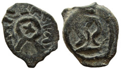Judaea. Herod the Great, 40-4 BC. AE Prutah. Jerusalem mint.