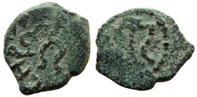 Judaea. Herod the Great, 40-4 BC. AE Prutah. Jerusalem mint.