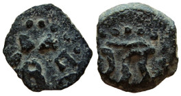 Judaea. Herod the Great, 40-4 BC. AE Prutah. Jerusalem mint.
