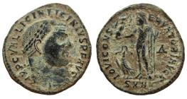 Licinius, 308-324 AD. AE Follis. Heraclea mint.