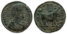 Julian II, 361-363 AD. AE Follis. Constantinople mint.
