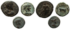 Lot of 3 Roman Provincial coins.