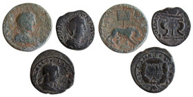 Syria. Coele-Syria. Damascus. Lot of 3 coins.