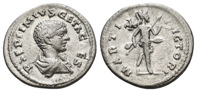 IMPERIO ROMANO. GETA. Denario. Laodicea (203). A/ Busto drapeado a der.; P SEPTI...