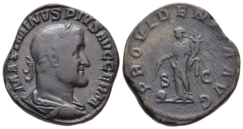 IMPERIO ROMANO. MAXIMINO. Sestercio. Roma (236-238). A/ Busto laureado, drapeado...