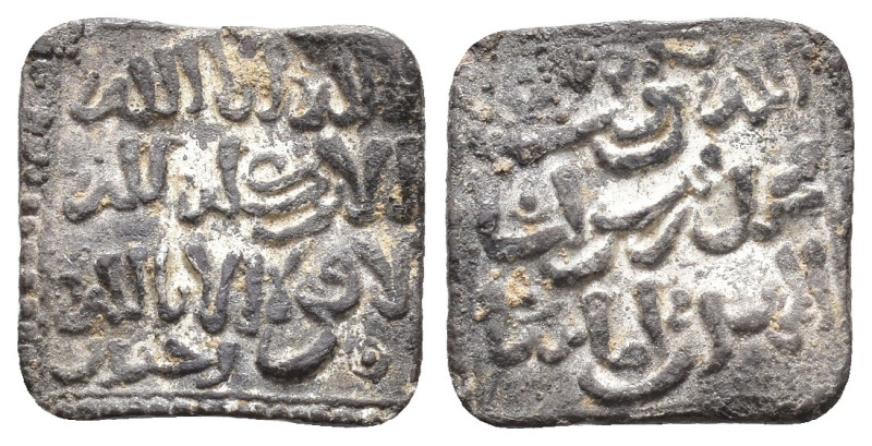 ACUÑACIONES HISPANO-ÁRABES. ALMOHADES. Idris I. Dírham. Oujda. AR 1,51 g. 14,3x1...