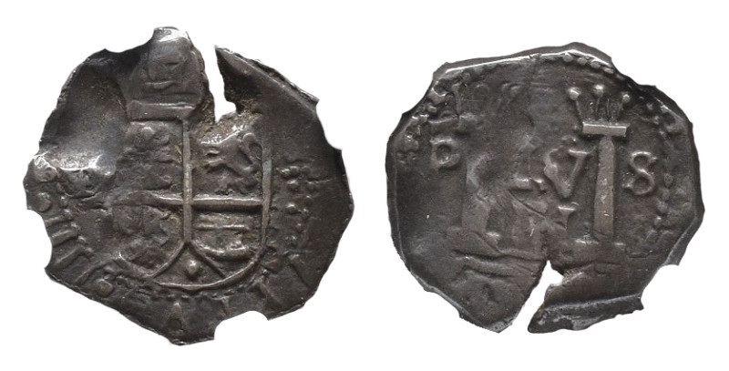 FELIPE IV. Real. 1653 Nuevo Reino. Sin datos en anv. AR. AC-Tipo 210. Encapsulad...