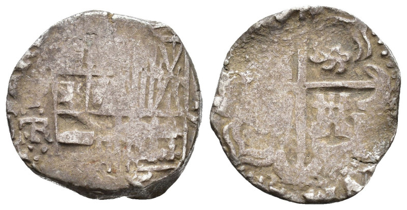 FELIPE IV. 2 reales. [1636] Potosí. TR. AR 6,9 g. 21,5 mm. AC-964. BC+. 

Lote...