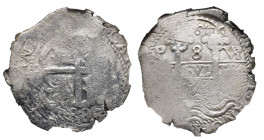 CARLOS II. 8 reales. 1688 Potosí. VR. 2 fechas visibles. AR. AC-730. Encapsulada NGC-XF DETAILS. Erosiones marinas. Amplios vanos. MBC. 

Lote no su...