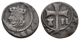 FELIPE V. Dobler. S/F Palma de Mallorca. CU 1,36 g. 15,2 mm. VI-3; AC-3. BC/BC+. 

Lote no sujeto a tasas de exportación