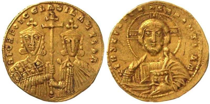Kaiserreich
Constantin VII. und Romanus II., 945-959
Solidus 945/959. Beider H...