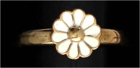 Fingerringe
Damenring Gelbgold 333/1000 mit weißer Blume. Ringgröße 17. 1,73 g