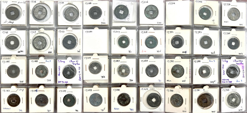 China
Südliche Sung-Dynastie. Sammlungen, ab 1127
Sammlung von 77 versch. Münz...