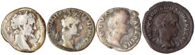 Römer
Kaiserzeit
4 Denare: Domitian, Faustina senior, Sept. Severus, Gordian III. schön bis sehr schön