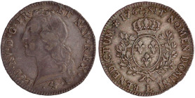 Frankreich
Ludwig XV., 1715-1774
Ecu 1767 L, Bayonne. 28,80 g. sehr schön. Gadoury 322. Davenport. 1331.