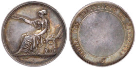 Frankreich
Napoleon I., 1804-1814, 1815
Silbermedaille o.J.(um 1810) von Brenet. Ecole des Beaux-Arts (Schule der schönen Künste) de Marseilles. 40 ...