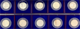 Frankreich
Lots
10 X 20 Euro Großsilbermünzen: 3 X 300. Geburtstag von Benjamin Franklin 2006, 4 X 250. Geburtstag von Wolfgang Amadeus Mozart 2006 ...
