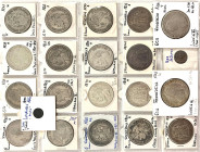 Frankreich
Lots
21 Silbermünzen, meist in Talergröße. Ecu 1726 T, 1775 W, 17 X 5 Francs Louis Philippe bis 3. Republik, 2 Feudal-Kleinmünzen von Met...
