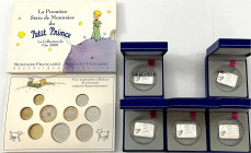 Frankreich
Lots
6 Stück: 5 X 1/4 Euro Silber 2008 Edouard Manet je 15 g, 900/1000 Silber im Originaletui, mit Zertifikat. Außerdem Kursmünzensatz de...