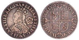Grossbritannien
Elisabeth I., 1558-1603
Sixpence 1562, Mestrelle's milled issue. sehr schön. Seaby 2594.
