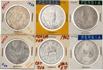 Iran
Lots
6 X 5 Krans: AH 1320, 1344 (2X), SH 1308 (2X) 1310. sehr schön bis vorzüglich