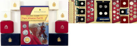 Italien-Kirchenstaat
Lots
40 Münzen ab der Antike bis 2004. Dabei 10 Silbermünzen zu 4 X 1000 und 4 X 500 Lire sowie 10 und 5 Euro 2004 in Originals...
