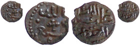 Italien-Sizilien
Wilhelm II., 1166-1189
Billon 1/6 Dirham, Palermo. Malik Ghulyalim al mu azzam/billah al mustaizz. vorzüglich, etwas unrunder Schrö...