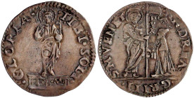 Italien-Venedig
Andrea Gritti, 1523-1538
Mocenigo o.J.(1527). sehr schön. Gamberini 276.