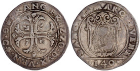Italien-Venedig
Francesco Erizzo, 1631-1646
Scudo della Croce o.J. Münzmeister GC. 31,13 g. fast sehr schön, etwas berieben. Davenport. 4249. Paoluc...