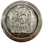 Polen
Volksrepublik Polen, 1952-1989
Prägestempel (Matrize, nur eine Seite) o.J. für eine religiöse Medaille mit Büste der Madonna von Tschenstochau...