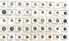 Polen
Lots
45 Münzen des 16. bis 18. Jh. Vom Schilling bis zum Ort. Alle in Rähmchen. Auch Prägungen für Litauen, Elbing und Danzig. Besichtigen. sc...