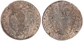 Augsburg-Stadt
Reichstaler 1629, mit Titel Ferdinands II. Stadtpyr/Doppelkopfadler. 28, 71 g. sehr schön, div. winz. Kratzer. Forster 226. Davenport....