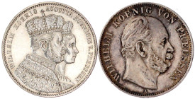 Brandenburg-Preußen
Wilhelm I., 1861-1888
2 Stück: Krönungstaler 1861 A, Siegestaler 1871 A. gutes vorzüglich und vorzüglich/Stempelglanz aus Erstab...