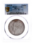 Braunschweig-Calenberg-Hannover
Georg V., 1851-1866
Vereinstaler 1865 B. Waterloo. Im PCGS-Blister mit Grading AU 58. gutes vorzüglich. Jaeger 98. A...