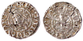 Dortmund
Heinrich II., 1002-1024
Pfennig 1002/1014. Mit Königstitel. Gekrönter Kopf l./Kreuz, in den Winkeln je eine Kugel. fast sehr schön, Schrötl...