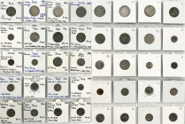 Trier-Erzbistum
Lots
20 Silberkleinmünzen des 17. und 18. Jh. Vom Kreuzer bis zum Petermännchen und III Petermenger. Alle in Rähmchen. schön bis seh...