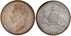 Württemberg
Wilhelm I., 1816-1864
Doppelgulden 1846. sehr schön. Jaeger 72. Thun 437. AKS 76.