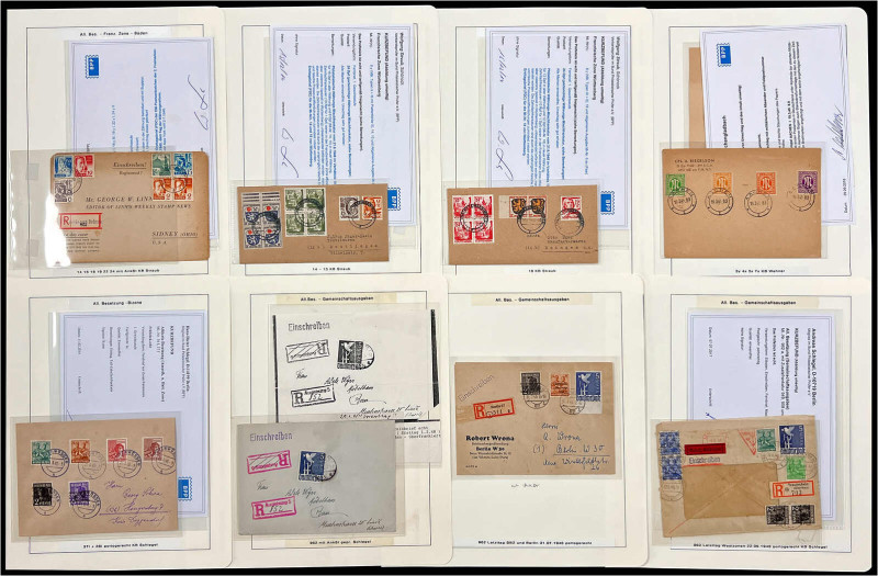 Lots und Sammlungen
Deutschland (alphabetisch)
Deutschland 1945-1949 gest./Bri...