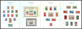 Lots und Sammlungen
Deutschland (alphabetisch)
Saarland 1947-1959 **: Augenscheinlich komplette postfrische Sammlung im Vordruckalbum inkl. Urdrucks...