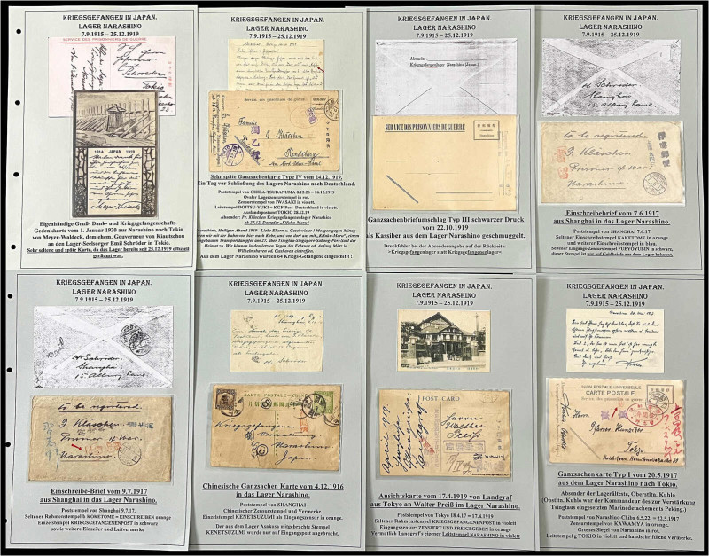 Briefe
Lots und Sammlungen Deutschland (alphabetisch)
Kriegsgefangenenlager in...