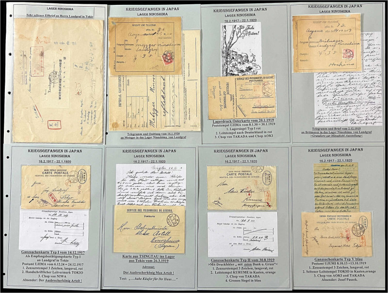 Briefe
Lots und Sammlungen Deutschland (alphabetisch)
Kriegsgefangenenlager in...