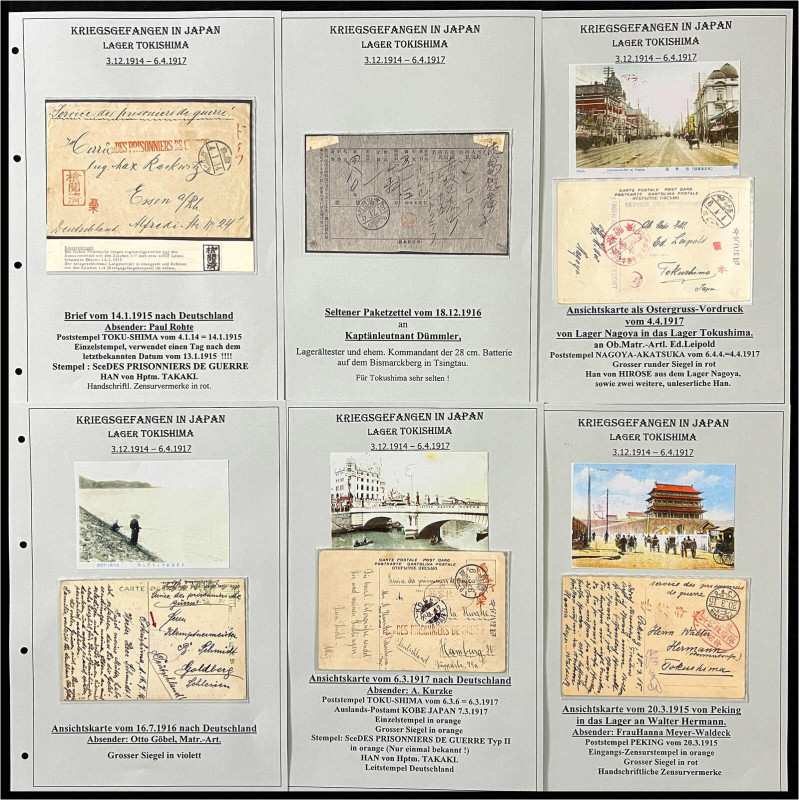 Briefe
Lots und Sammlungen Deutschland (alphabetisch)
Kriegsgefangenenlager in...
