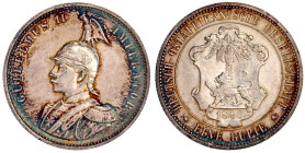 Deutsch-Ostafrika
Rupie 1890. gutes vorzüglich, min. Randfehler, schöne Patina. Jaeger 713.