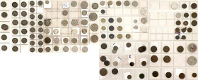 Deutsche Münzen ab 1871
Album mit 123 Münzen. Dabei div. seltene, bzw. gut erhaltene Kleinmünzen. U.a. 50 Pf. 1876 H, 1877 F (vz), 1900 J (vz/st), 19...