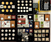 Sammlungen allgemein
Karton mit Sammlung Silbermünzen aus aller Welt ab ca. 1880, meist aber Moderne bis ca. 1990. Dabei viele Kanada Gedenkdollars, ...