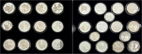 Sammlungen allgemein
Serie die größten Entdecker der Welt. 27 Silbergedenkmünzen aus 1991-1995. Meist in Crown-Größe, dabei u.a. Australien, Bahamas,...