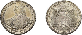Konstanz, Taler 1761, Franz Konrad von Rodt, Augsburg. Dav. 2190, Forster 408, vorzüglich bis Stempelglanz. Bedingung: *