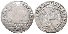 Baltikum, Litauen, Sigismund II. August von Polen 1545-1572, Groschen 1546, Vilnius. 1,87 g. Kop. 3279 (R4). Jahreszahl in der Rückseitenumschrift. Se...