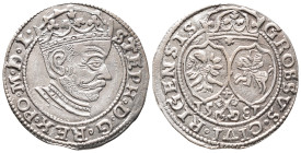 Baltikum, Riga, Stephan Bathory von Polen, 1576-1586, Groschen 1581. 1,84 g. Kop. 8081 (R3). Kl. Zainende, sehr schön-vorzüglich
