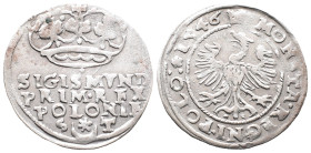 Polen, Sigismund I. 1506-1548, Groschen 1546, Krakau. 1,92 g. Kop. 428. Sehr schön-vorzüglich